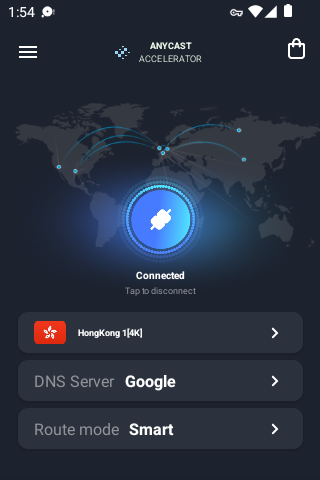 ANYCAST加速器安卓版android下载效果预览图
